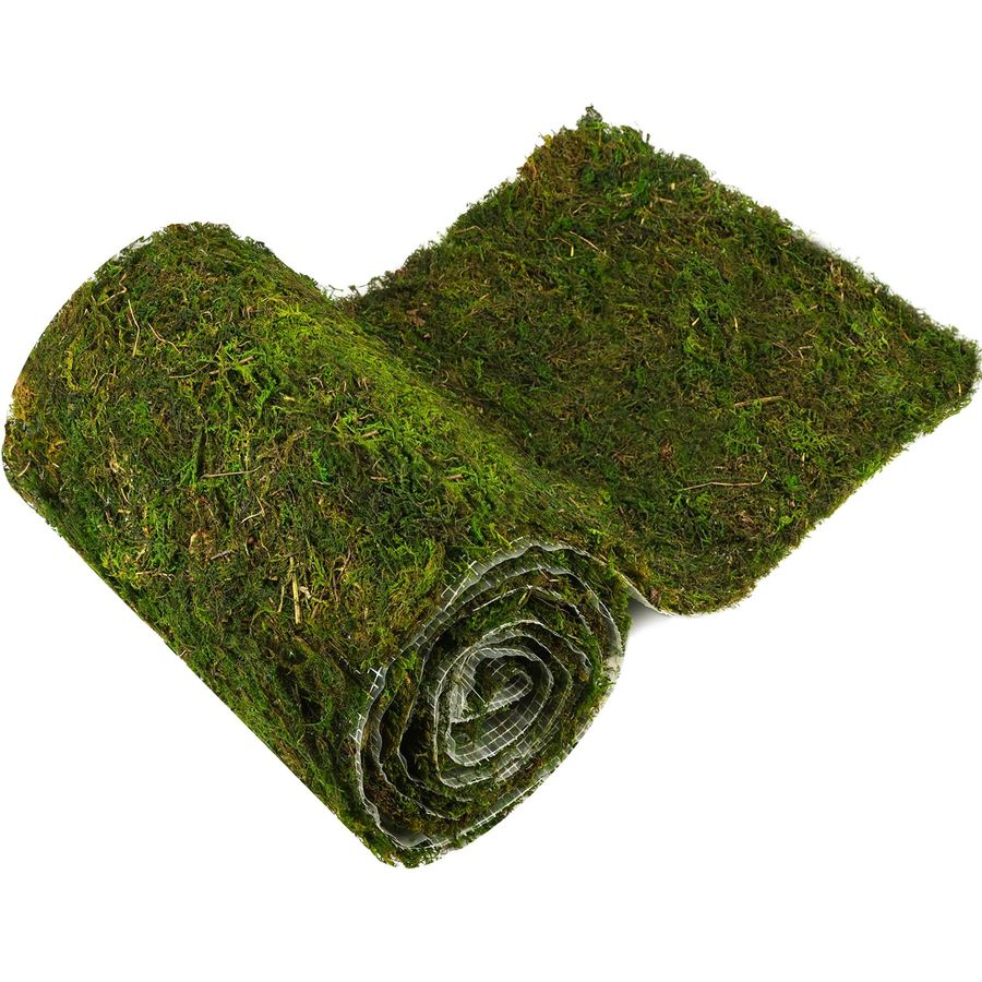 Preserved Moss Sheet - Moss Table Runner Green Moss Sheet