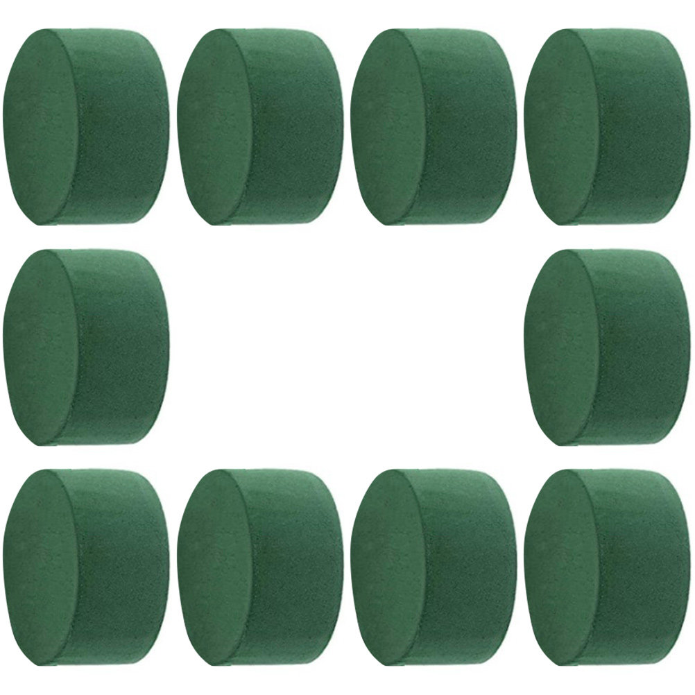 Anda Florist Supply - 10Pcs Round Floral Mud Flower Arrangement