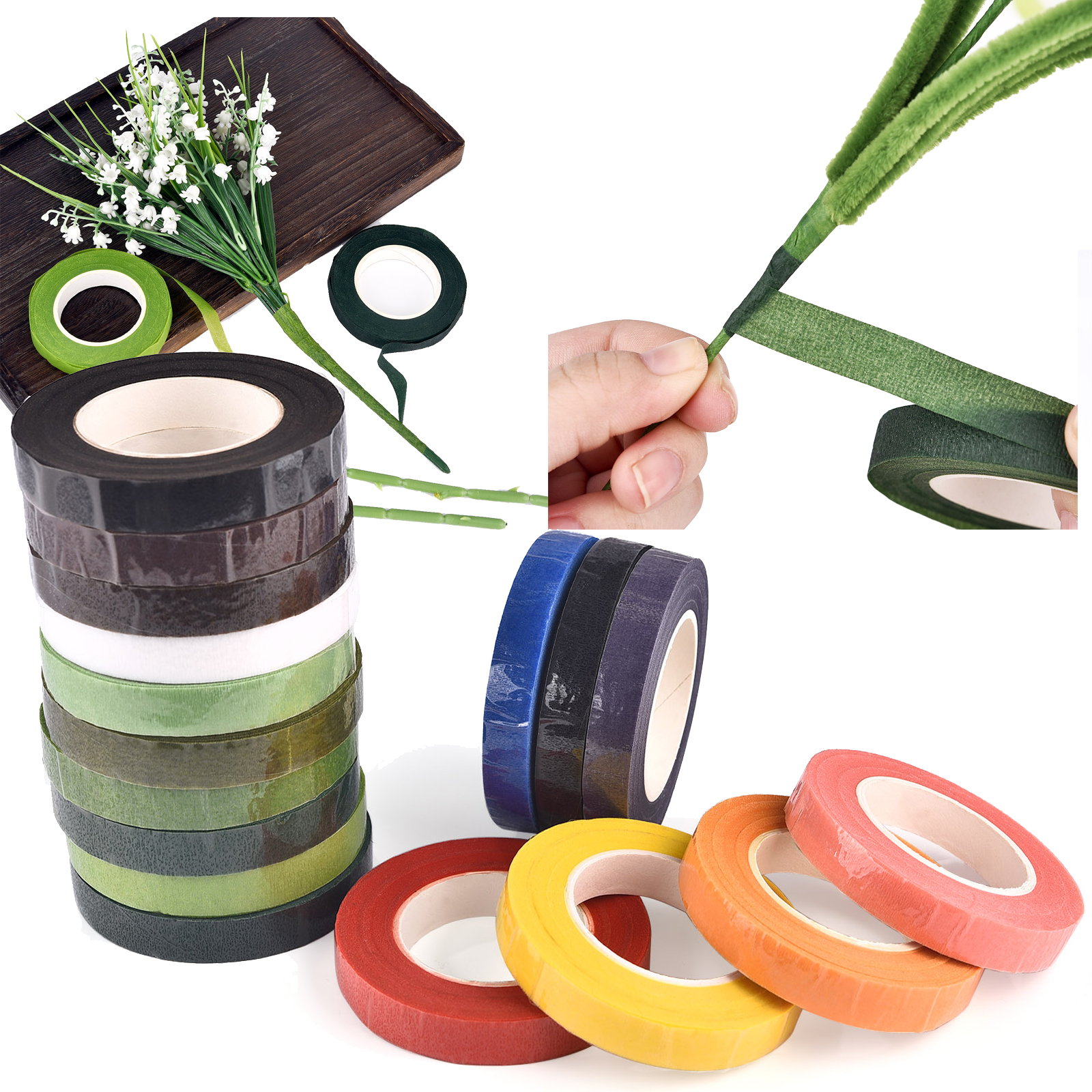 30yards Floral Stem Tape Corsa - Anda Florist Supply ulasan dan harga