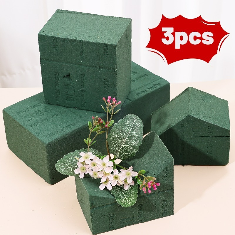 1/3x Floral Foam Blocks Green  - Anda Florist Supply ulasan dan harga