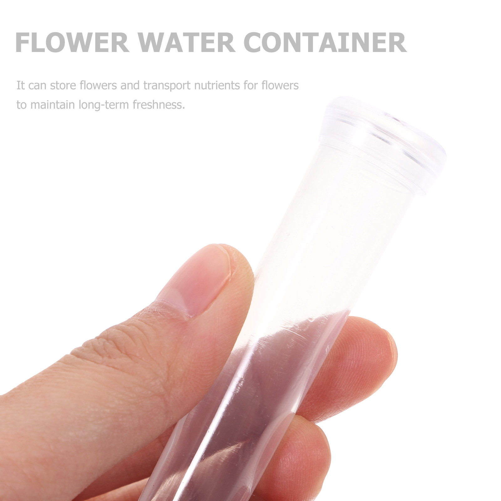 50Pcs Fresh Flower Water Tubes - Anda Florist Supply ulasan dan harga