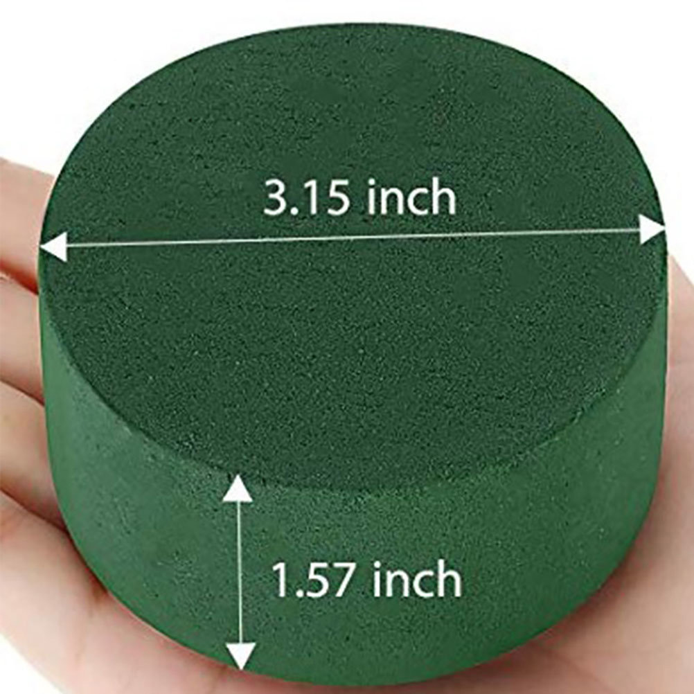 10Pcs Round Floral Mud Flower  - Anda Florist Supply ulasan dan harga